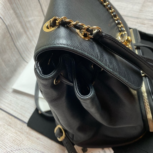 Chanel Caviar Leather Classic Backpack - Picture 11 of 15